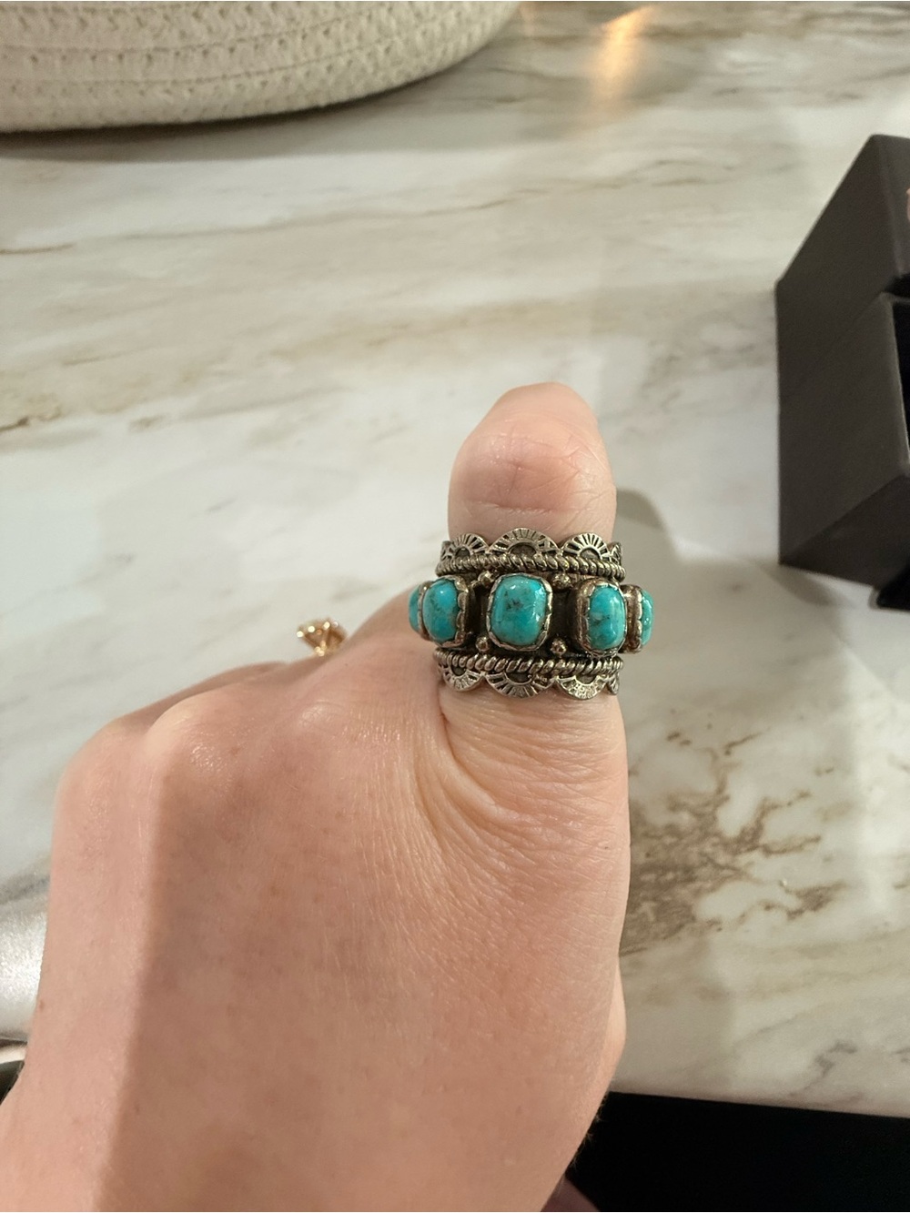 Turquoise ring - Picture 2 of 3
